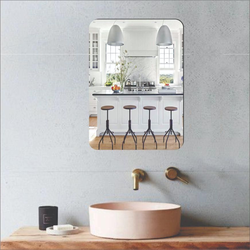 Oval Shape & Square Shape Mirror  ( buy 1 get 1 free )