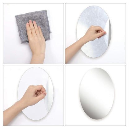 Oval Shape & Square Shape Mirror  ( buy 1 get 1 free )