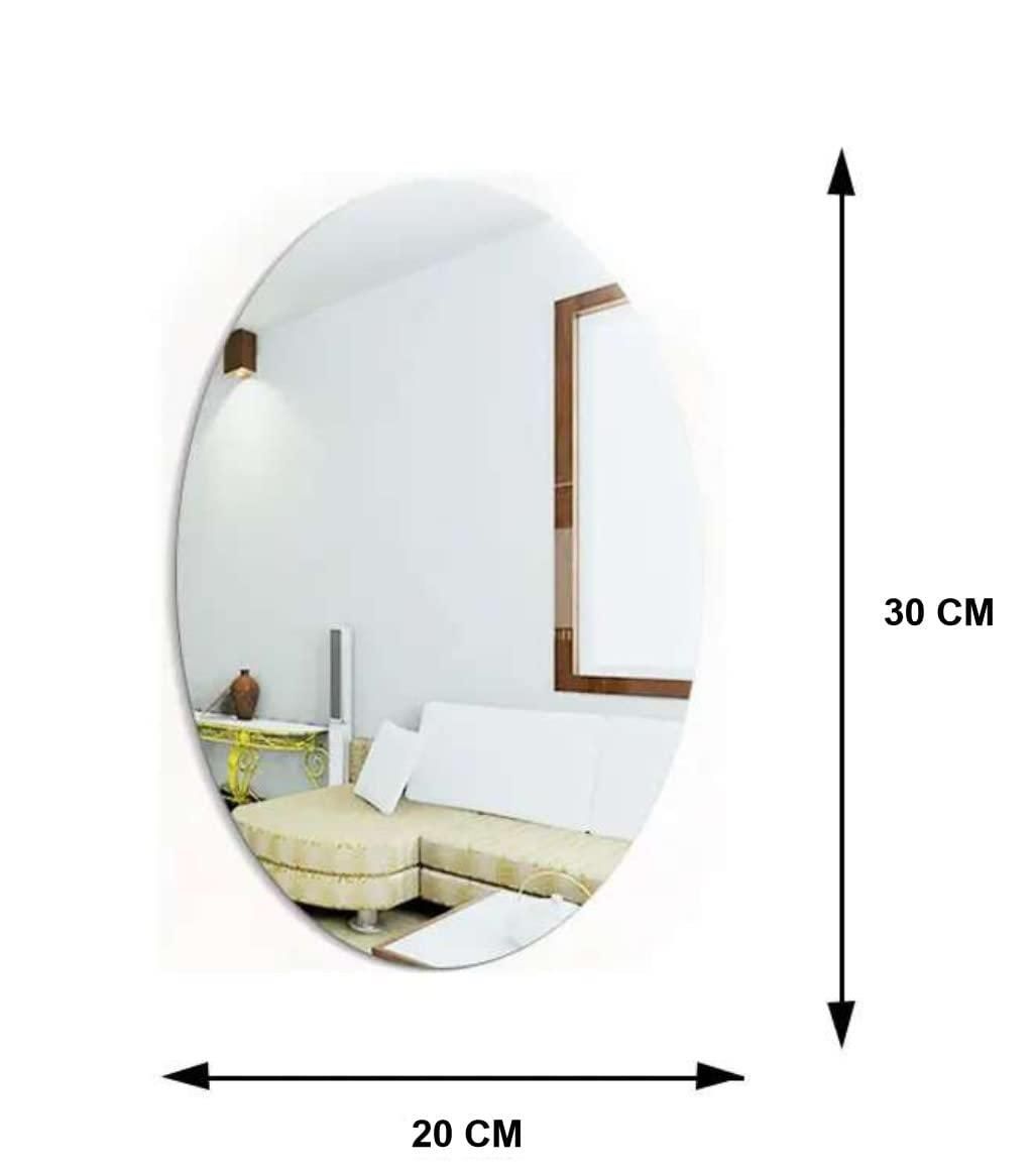 Oval Shape & Square Shape Mirror  ( buy 1 get 1 free )